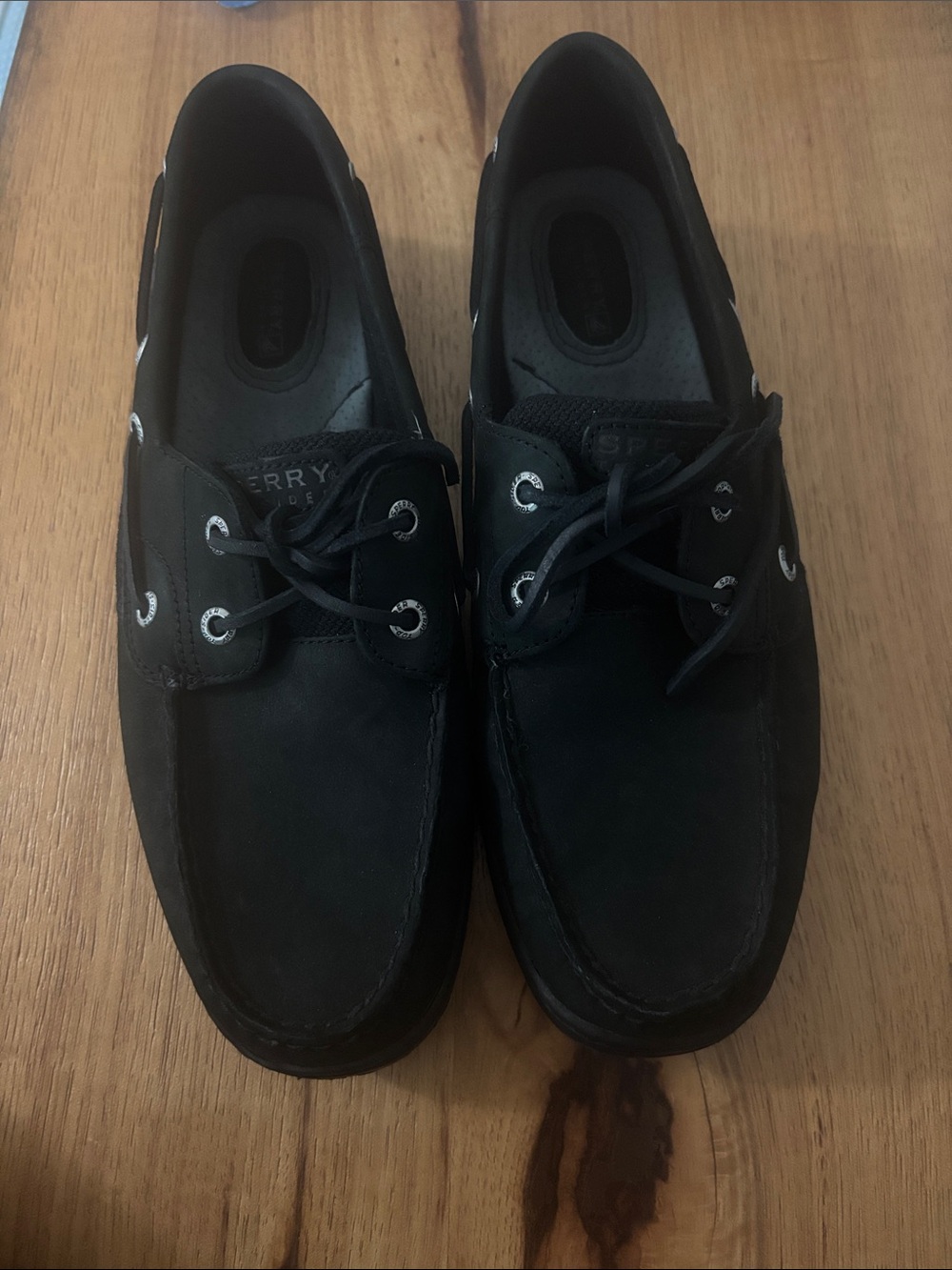 Sperry womens Black Boat Shoes